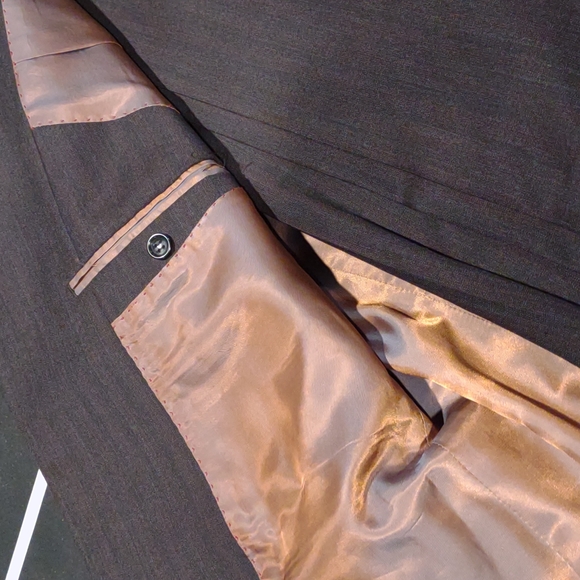 Wow! Impressive Men Suit by Rossi Umberto Rossi Size 42L - Picture 10 of 16